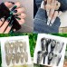 Stema Handmade Cat Eye False Nails With Rhinestones High Quality Full Cover Wearable Acrylic Press On Nails 10 Nails